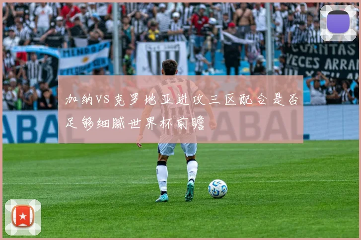 加纳vs克罗地亚进攻三区配合是否足够细腻世界杯前瞻